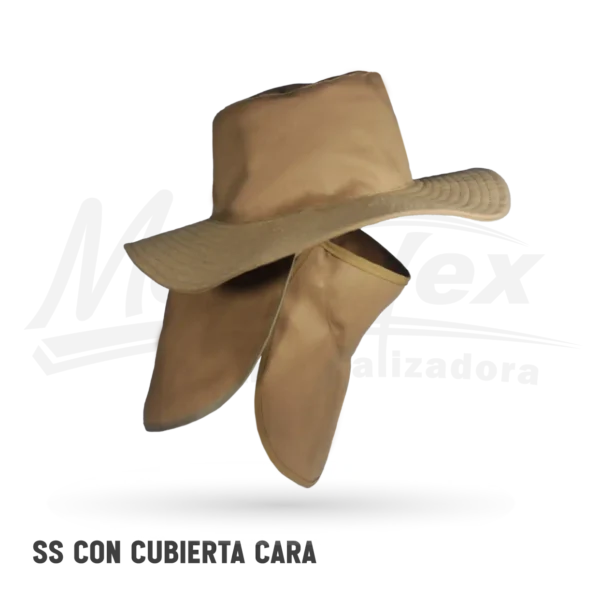 Sombrero Solapa con tapabocas Sombrero Solapa con Protector de Cara
