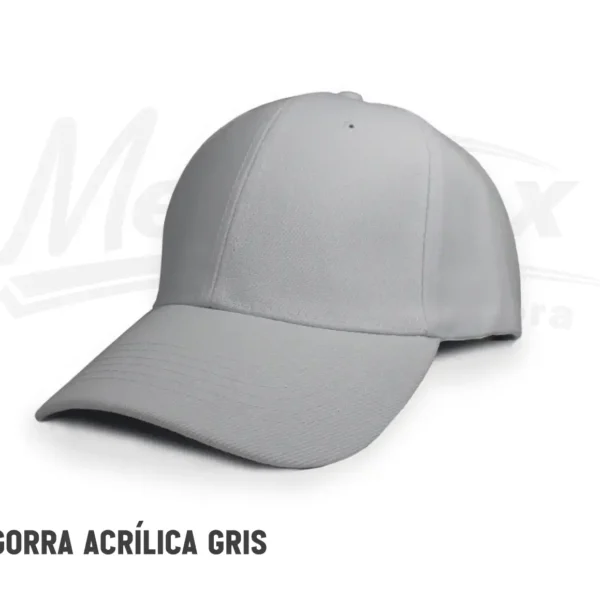 gorra acrilica gris Gorra acrilica gris