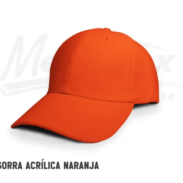 gorra acrilica naranja Gorra acrilica naranja